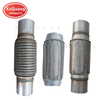 Weld in Flexible Exhaust Flex Pipe Universal Stainless Steel Auto Exhaust Flex Pipe Flexible Pipe with Outer Braid Mesh