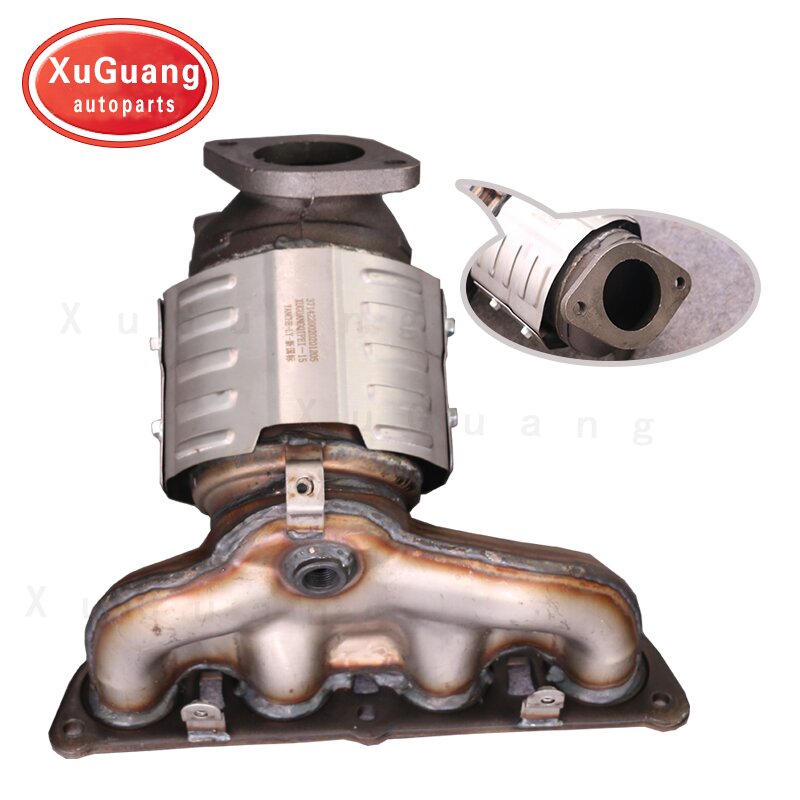  Hyundai Sonata 9th 2.4 Front Exhaust Manifold Catalytic Converter