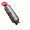 Stainless Steel Universal Round Catalytic Converter with Sensor Hole 114*350