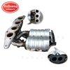 Mitsubishi Grandis With Two Catalyst Box Exhaust Manifold Catalytic Converter