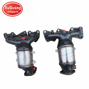 Hyundai Veracruz Front A Pair Manifold Catalytic Converter