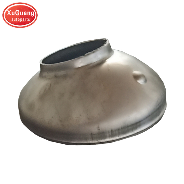 Catalytic Converter Endcap Cone With 55mm In 123mm Out Size